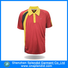 Homens secar Fit Sports Polo Shirt Fabricantes China